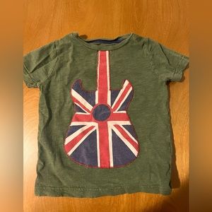 Mini Boden British guitar toddler short sleeve t-shirt